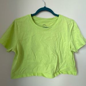 Urban outfitters Green Crop Top